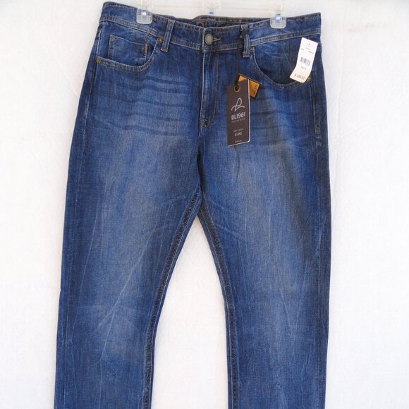 DL1961 Tribute Vince Denim Straight Leg Jeans 4 Way Stretch Men's Size 35